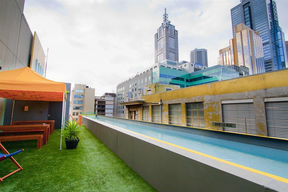 Adelphi Hotel Melbourne City Exterior foto The rooftop of the Melbourne Museum
